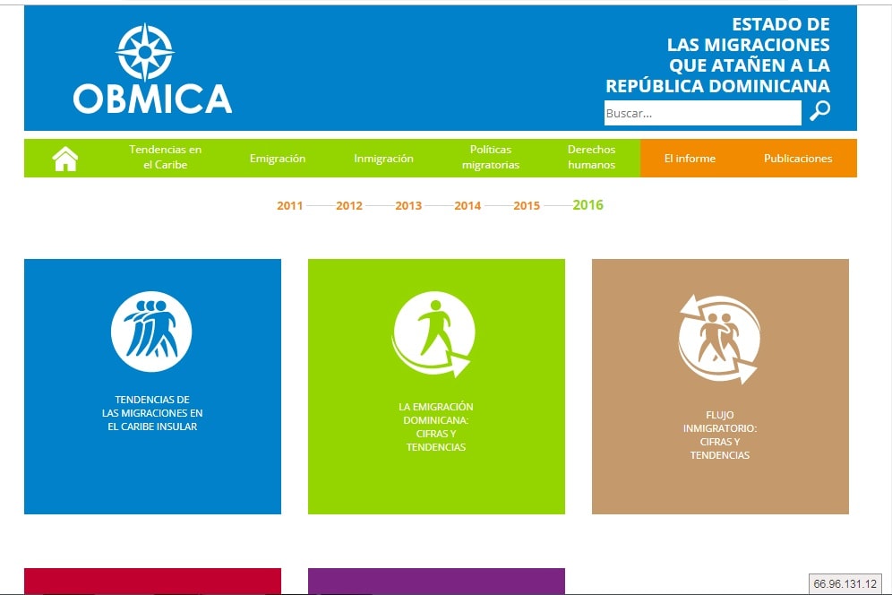 Imagen de OBMICA lanza Portal “Estado de las Migraciones que atañen a la República Dominicana”