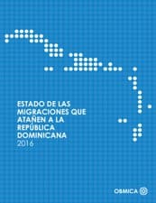 Portada de Estado de las migraciones que atañen a la República Dominicana 2016.