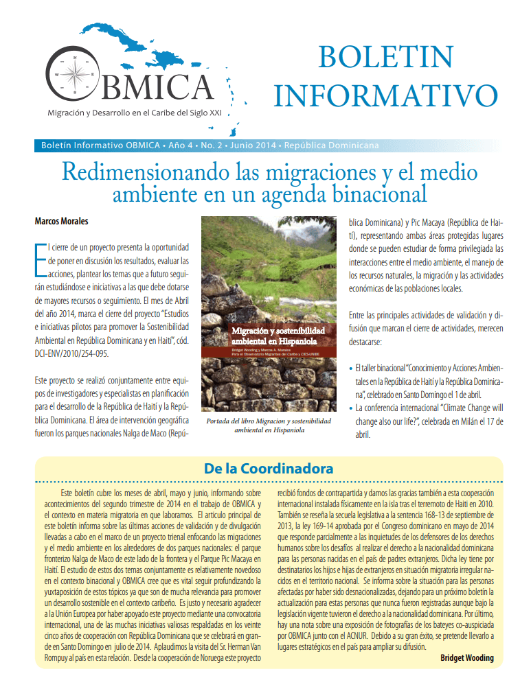 Cover of Bulletin, June 2014