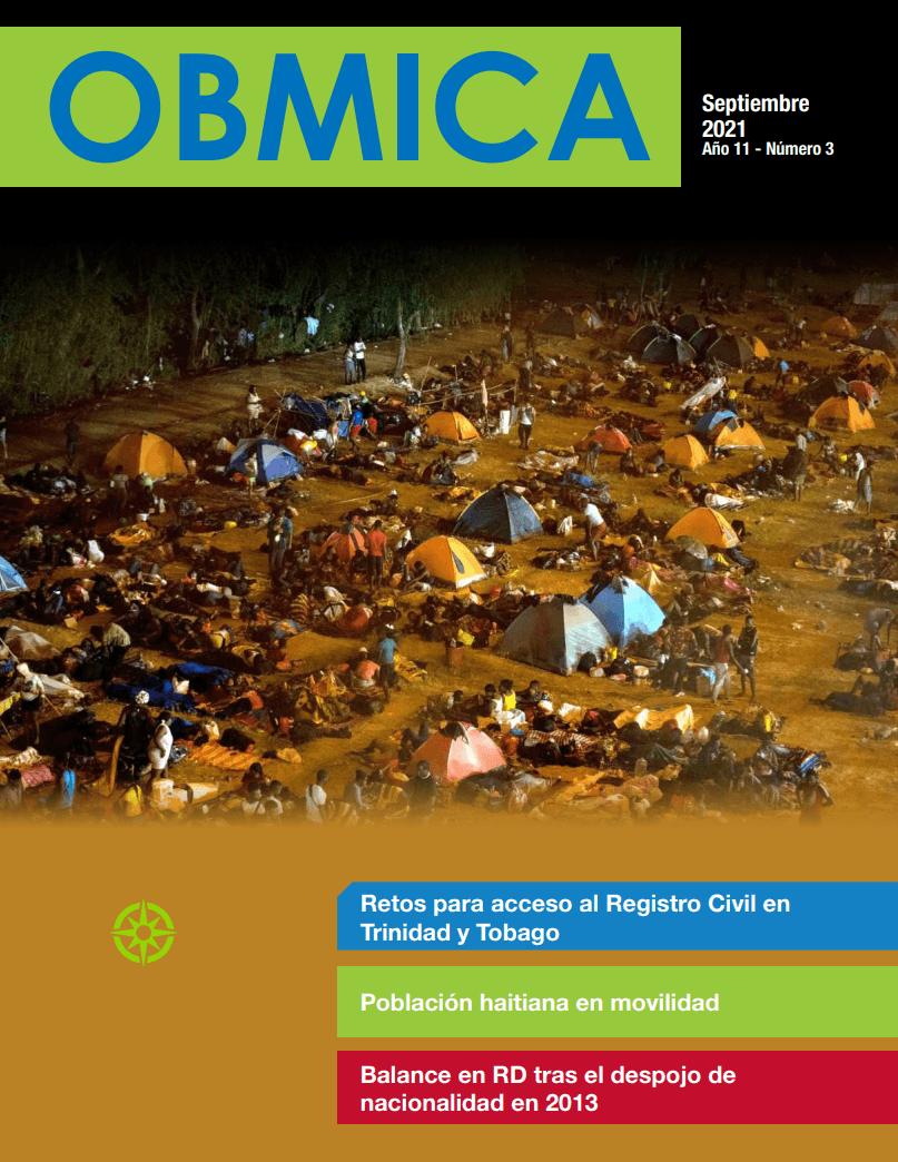 Couverture de Bulletin OBMICA Septembre 2021