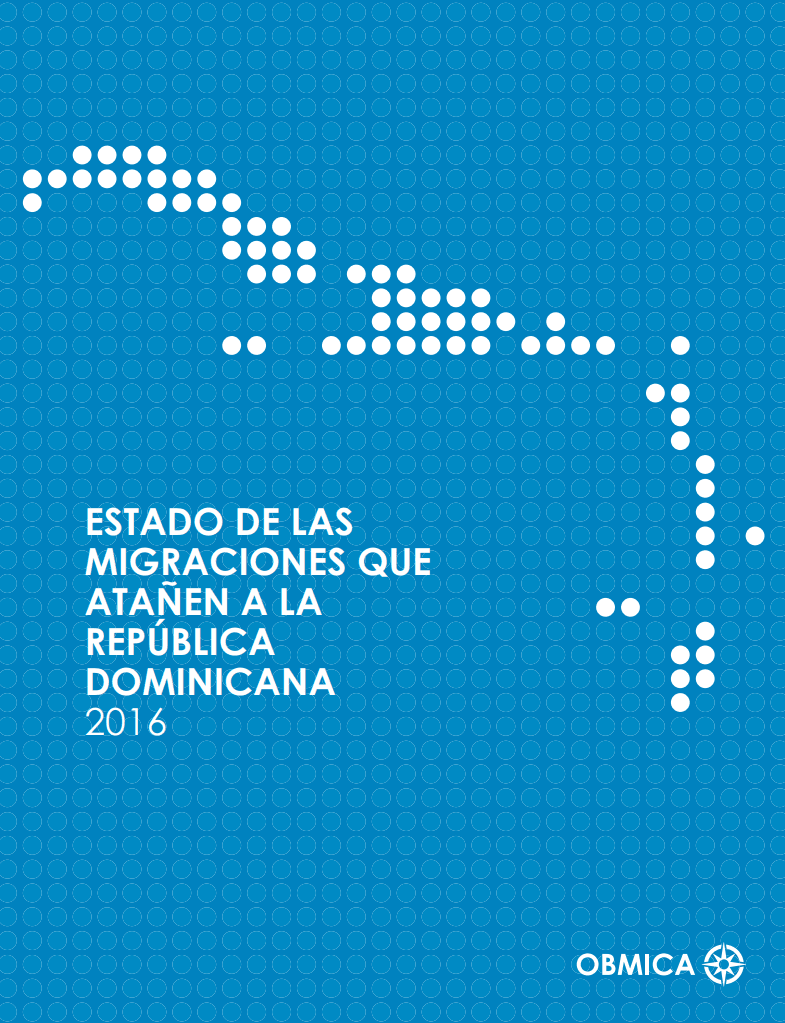 Couverture de Etat des migrations concernant la Republique dominicaine 2016