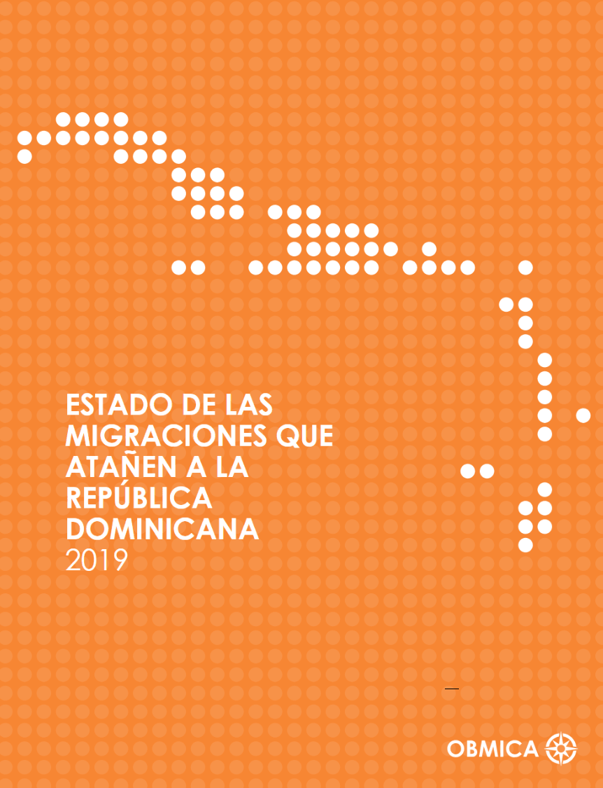 Couverture de Etat des migrations concernant la Republique dominicaine 2019
