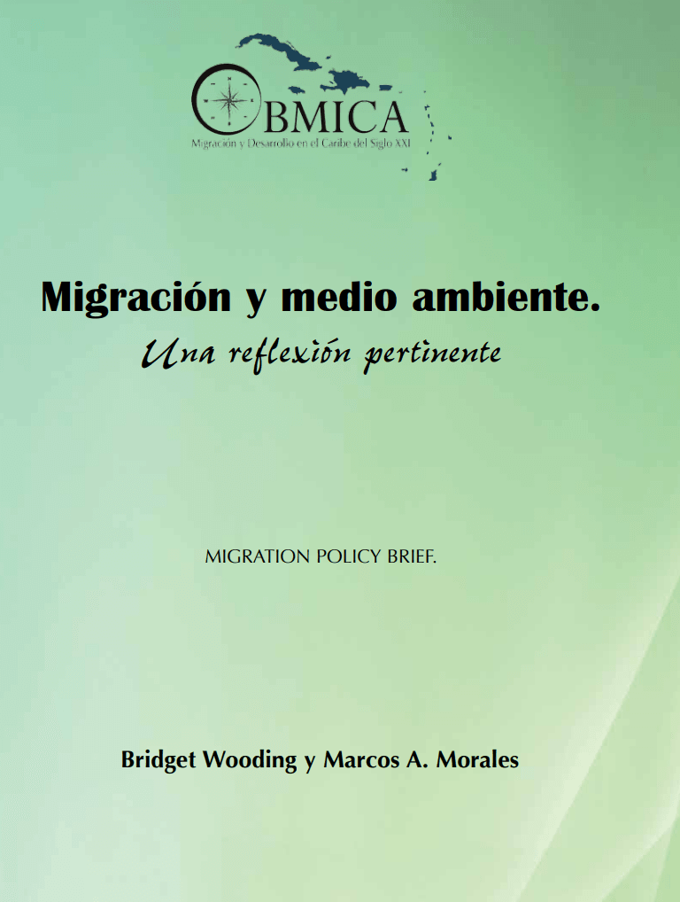 Cover of Migration and the Environment: A Pertinent Reflection