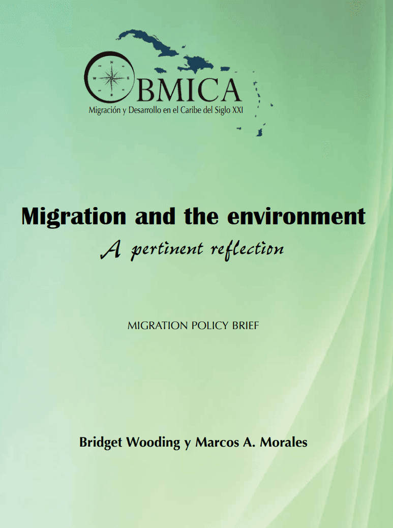Portada de Migration and the Environment: A Pertinent Reflection.