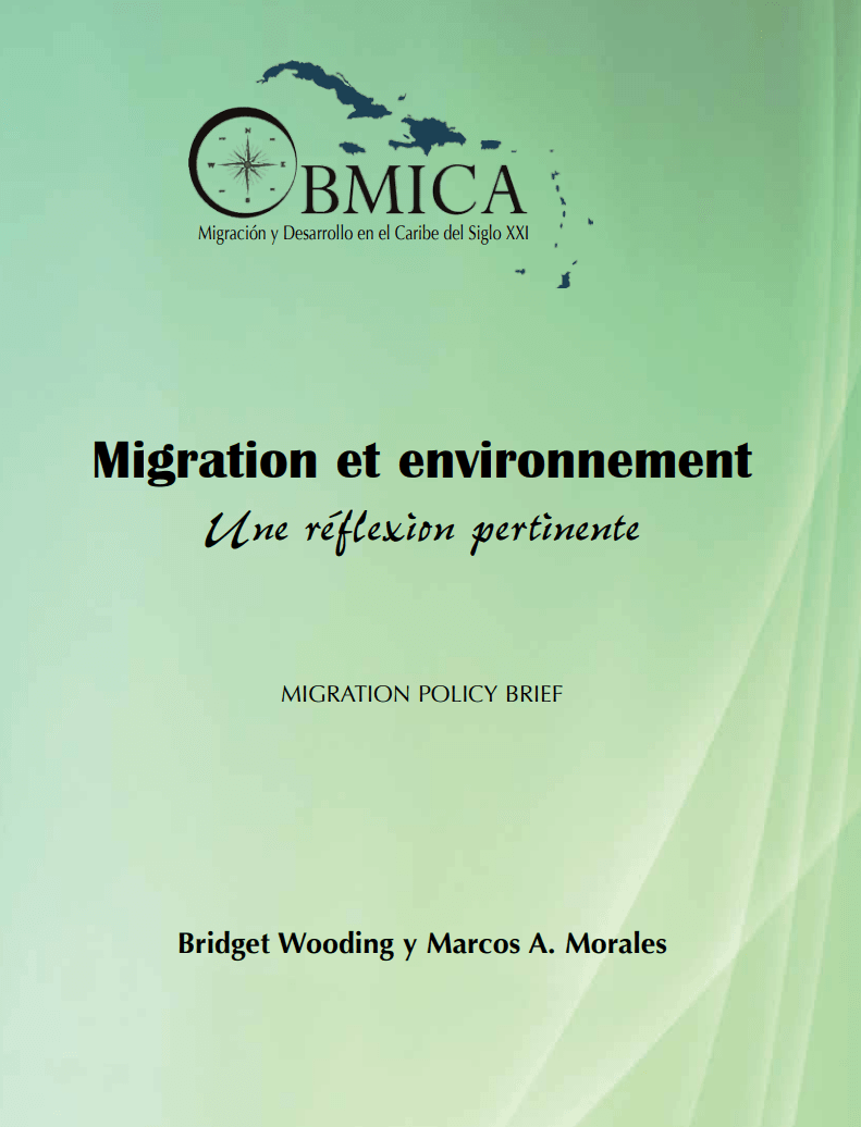 Cover of Migration and the Environment: A Pertinent Reflection